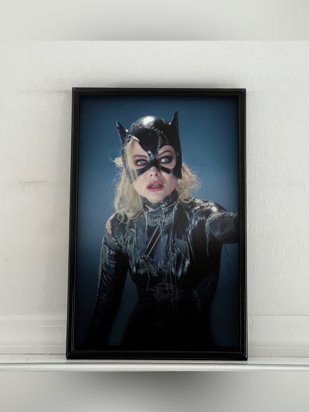 Michelle Pfeiffer Catwoman Art Poster